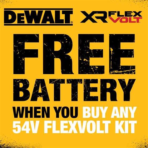 Genuine Dewalt DCB182 18v XR 4. . Dewalt free battery promotion 2022